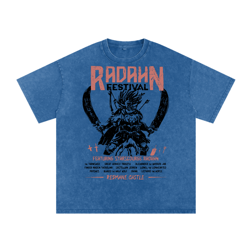 Elden Ring Acid Wash Oversize T-Shirt