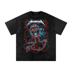 Metallica Acid Wash Oversize T-Shirt