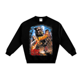 Satans Little Helper Fleeced Sweatshirt
