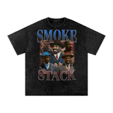 Sinners Acid Wash Oversize T-Shirt