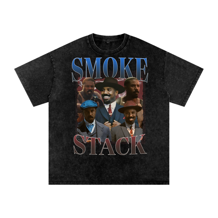 Sinners Acid Wash Oversize T-Shirt