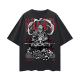 Black Myth Wukong Streetwear Loose Drop Shoulder T-Shirt