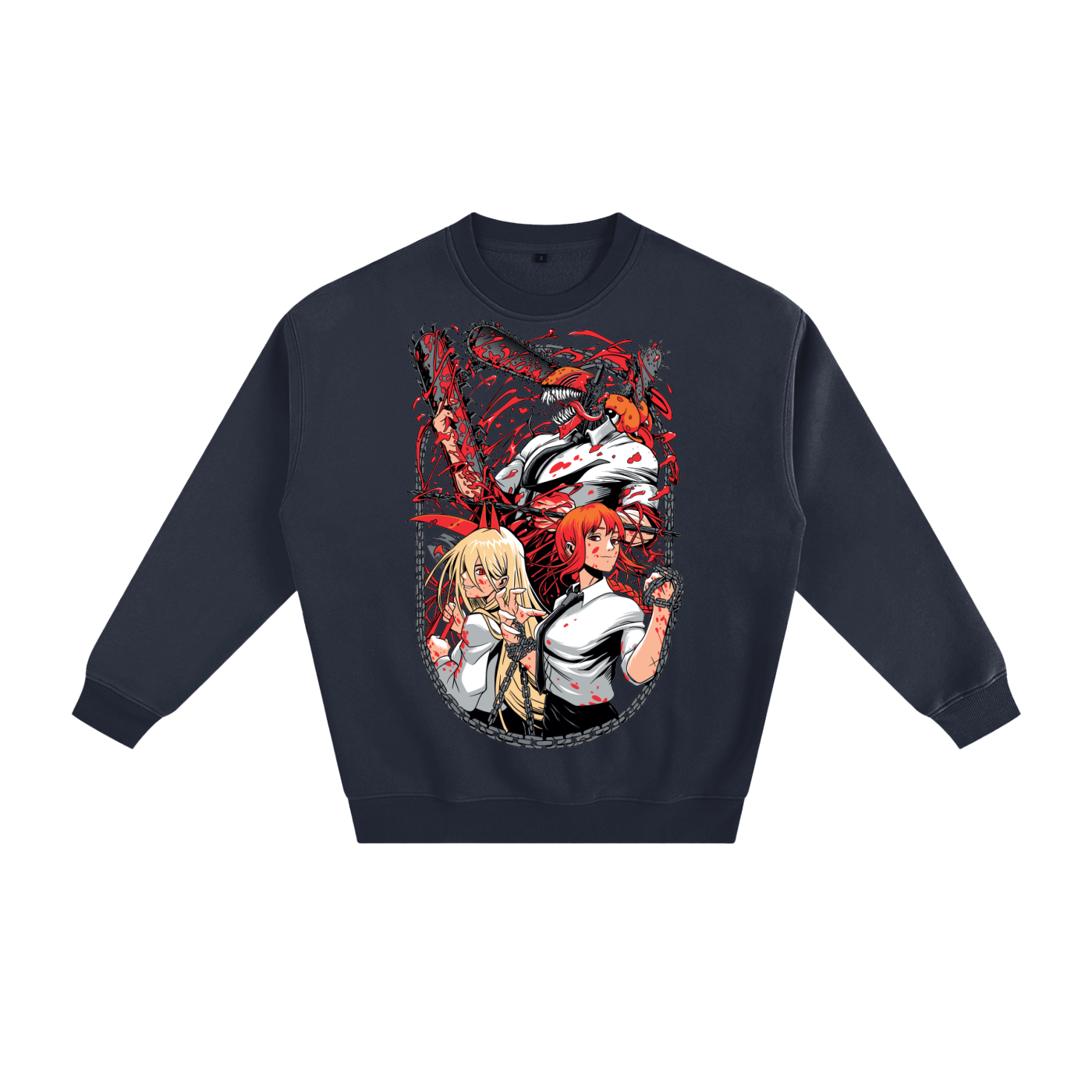 Chainsaw Man Fleeced Sweatshirt