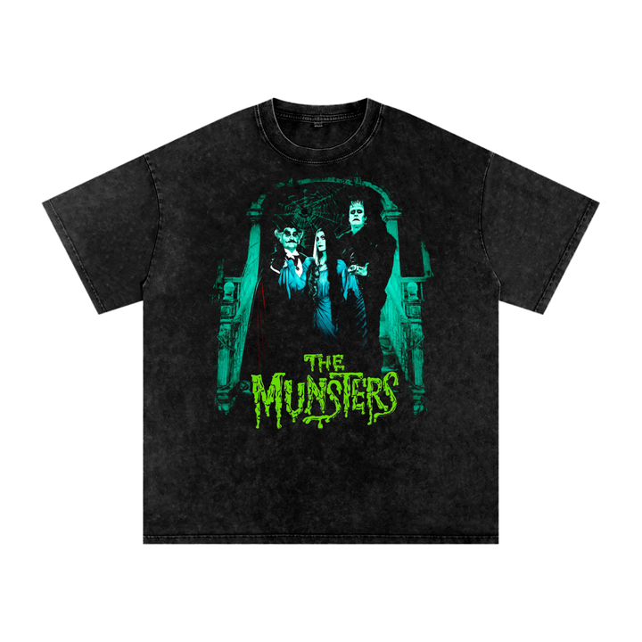 The Munsters Acid Wash Oversize T-Shirt