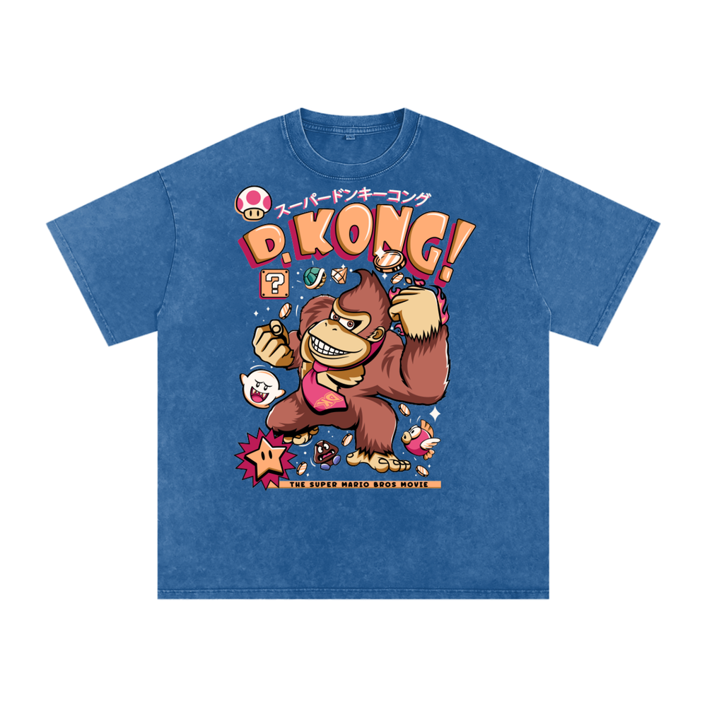 Donkey Kong Acid Wash Oversize T-Shirt