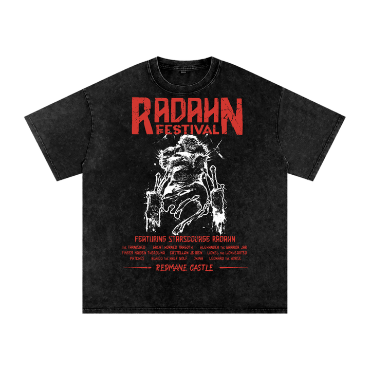 Elden Ring Acid Wash Oversize T-Shirt