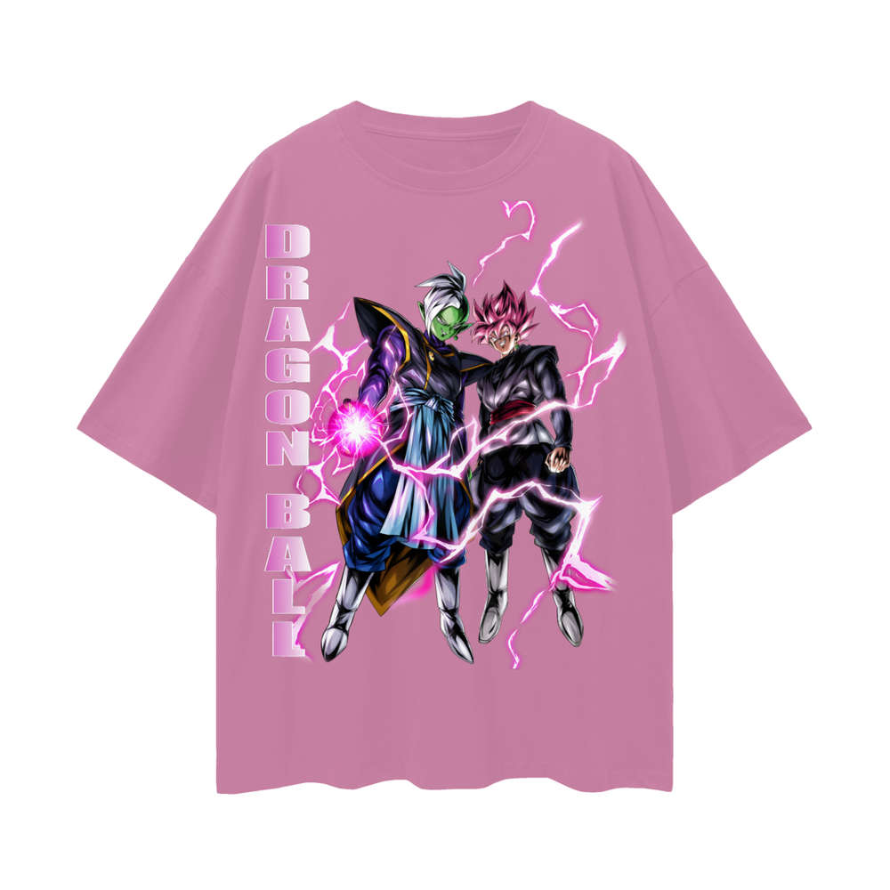 Goku Black Dragon ball Super Oversize Deep Drop Shoulder Tee