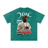Tupac Shakur Acid Wash Oversize T-Shirt