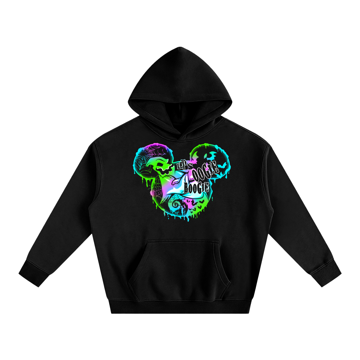 Nightmare Before Christmas Oversize Fleeced Hoodie