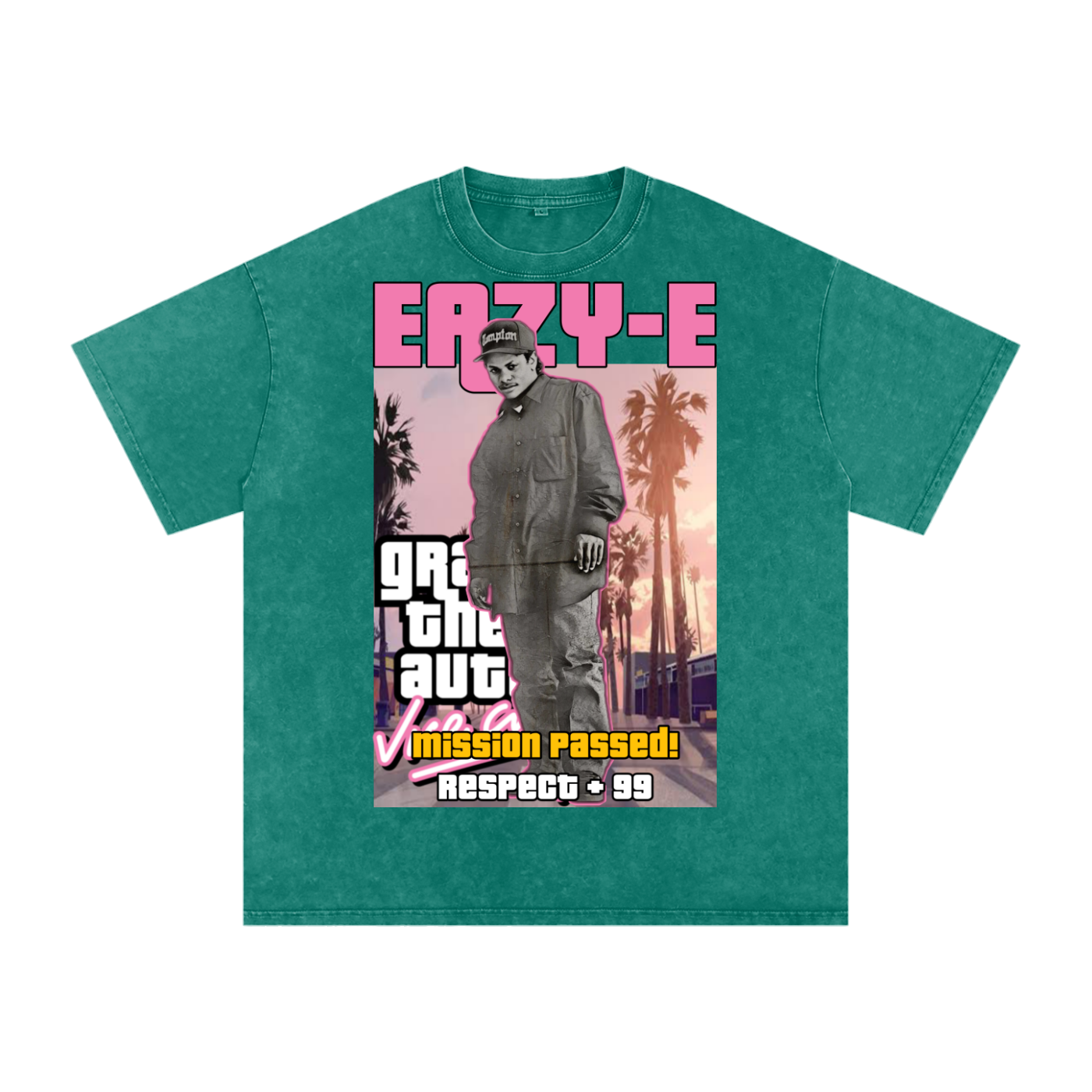 Easy-E Acid Wash Oversize T-Shirt