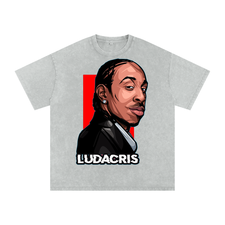 Ludacris Acid Wash Oversize T-Shirt