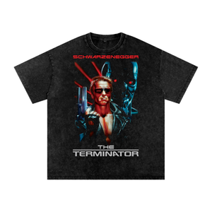 The Terminator Acid Wash Oversize T-Shirt