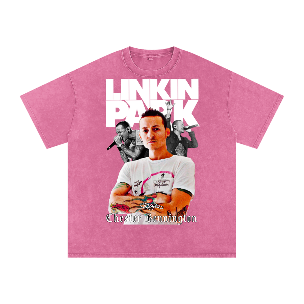 Linkin Park Acid Wash Oversize T-Shirt