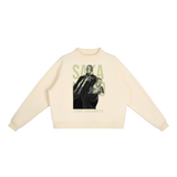 Sakamoto Days Essential Fleece Mid-Neck Crew Sweatshirt