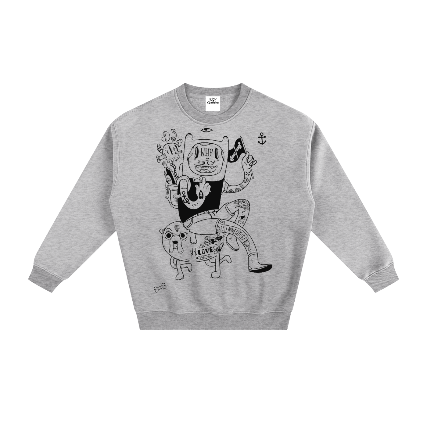 Adventure Time Fleeced Sweatshirt