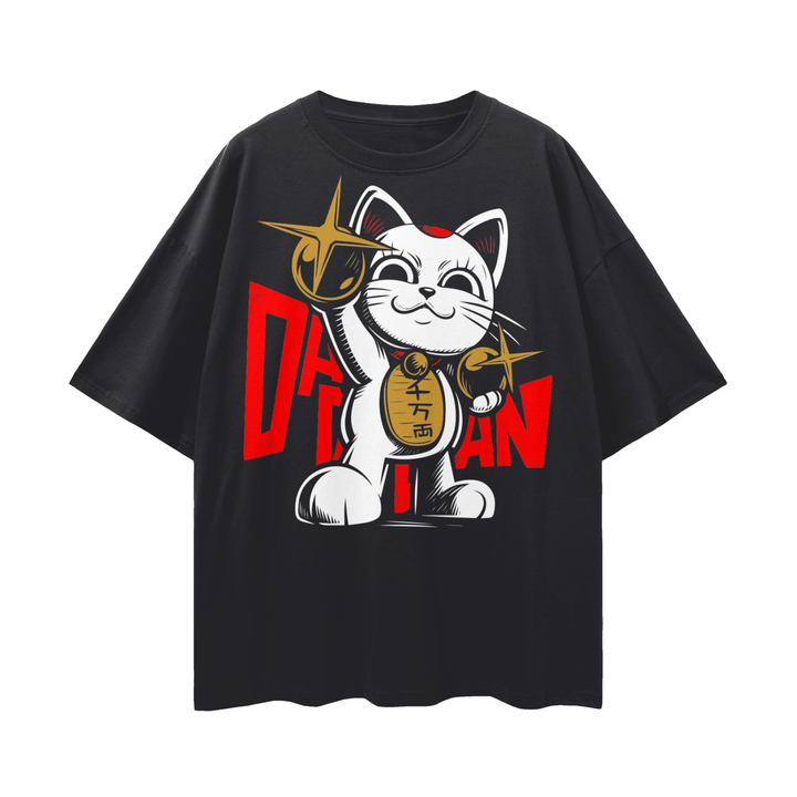 Turbo Granny Dandadan Streetwear Loose Drop Shoulder T-Shirt