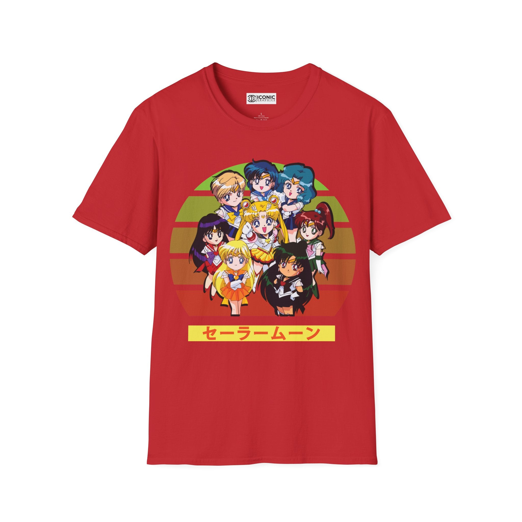 Sailor Scouts Unisex Softstyle T-Shirt - IGZ Clothing 