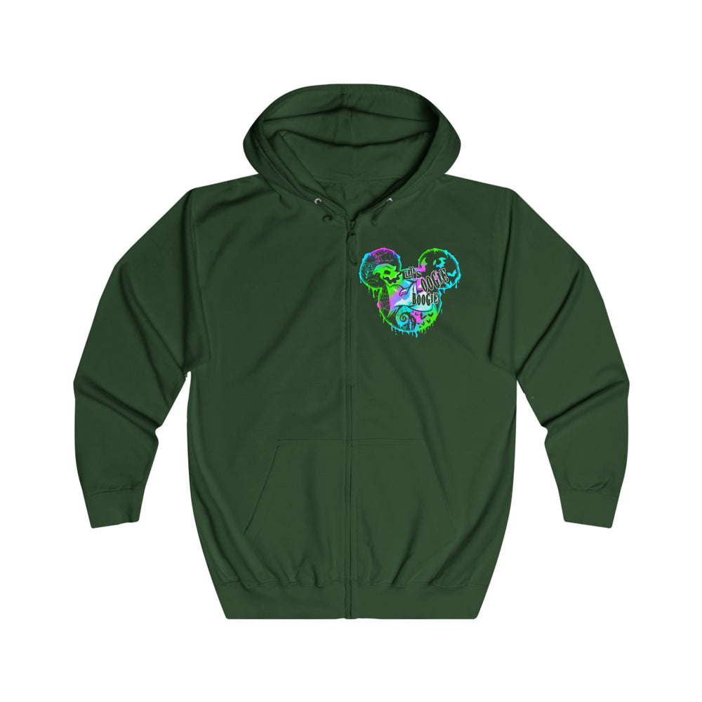 Oogie Boogie Unisex Full Zip Hoodie