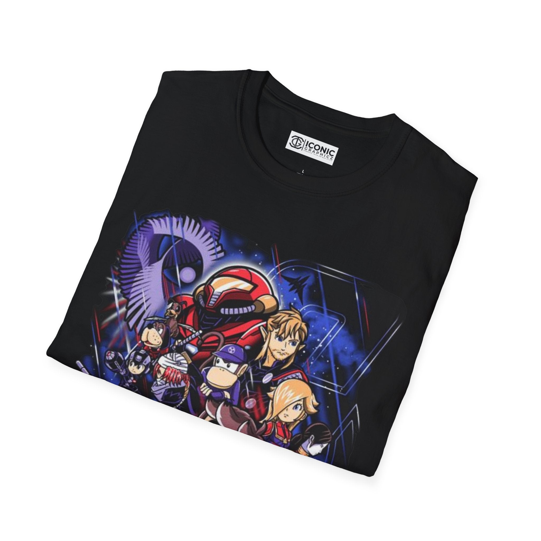 Mario Unisex Softstyle T-Shirt - IGZ Clothing 