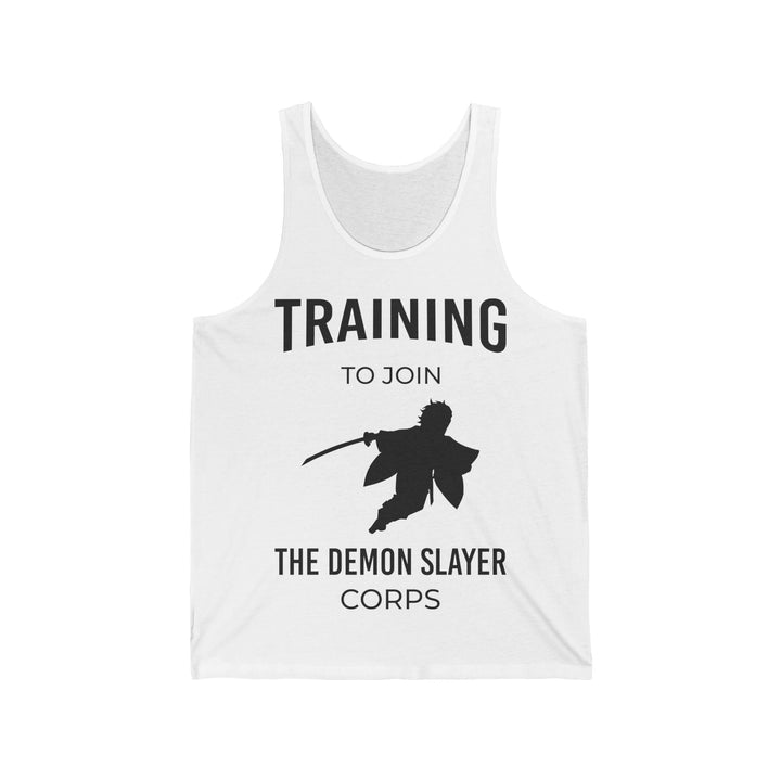 Anime fitness Unisex Jersey Tank Printify