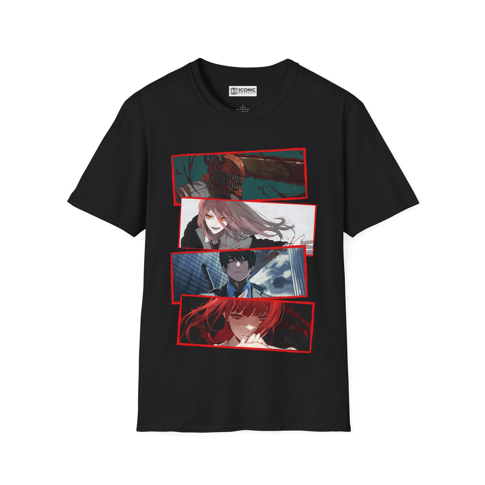 Denji and Makima Chainsaw Man T-Shirt - 