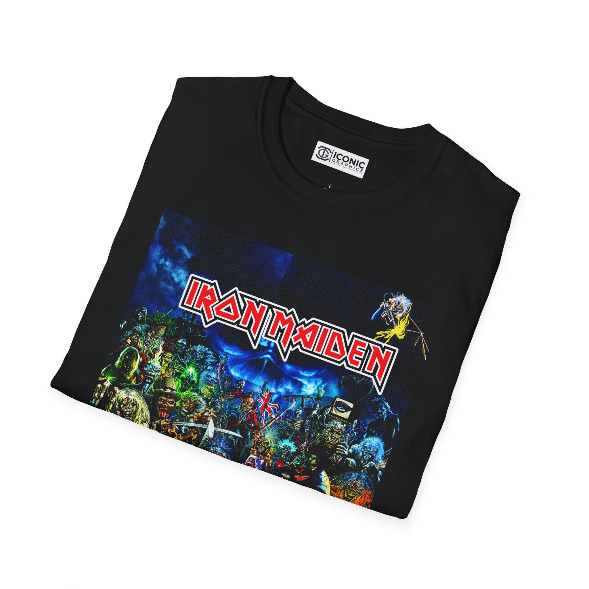 Iron Maiden Unisex Softstyle T-Shirt - IGZ Clothing 