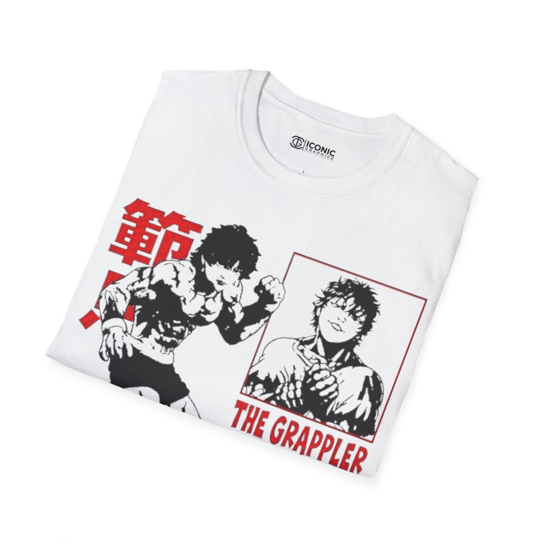 Hanma Baki Unisex Softstyle T-Shirt - IGZ Clothing 