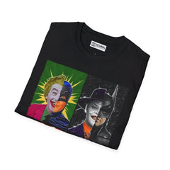 Batman and Joker Unisex Softstyle T-Shirt - IGZ Clothing 