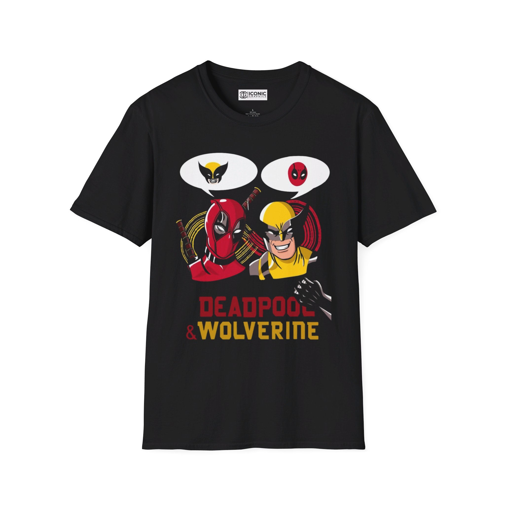 Deadpool and Wolverine Unisex Softstyle T-Shirt - IGZ Clothing 