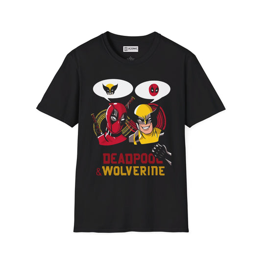 Deadpool and Wolverine Unisex Softstyle T-Shirt - IGZ Clothing 