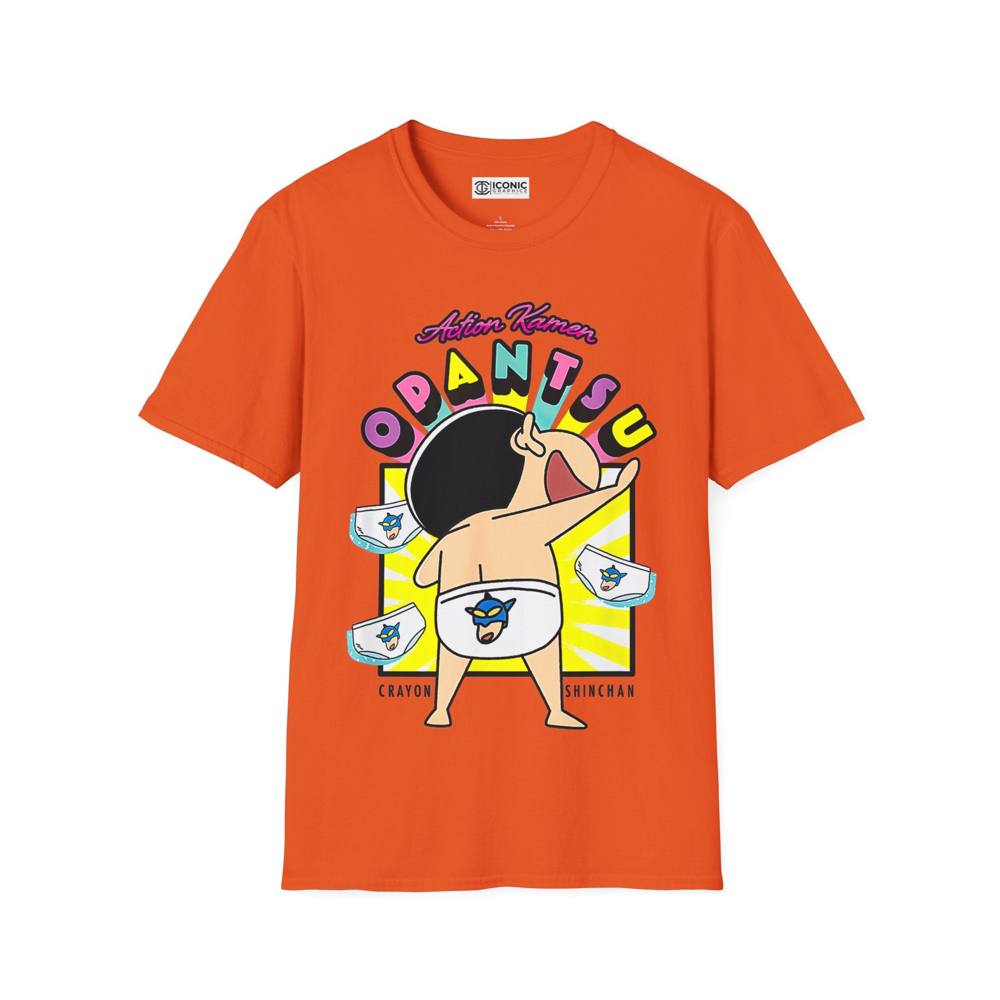 Shinchan Unisex Softstyle T-Shirt - IGZ Clothing 