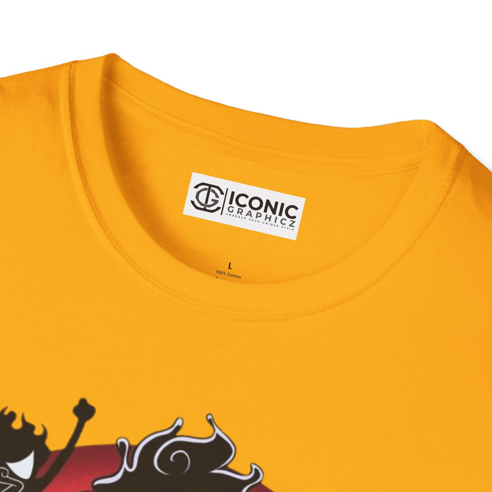 Sun God Luffy One Piece T-Shirt Printify