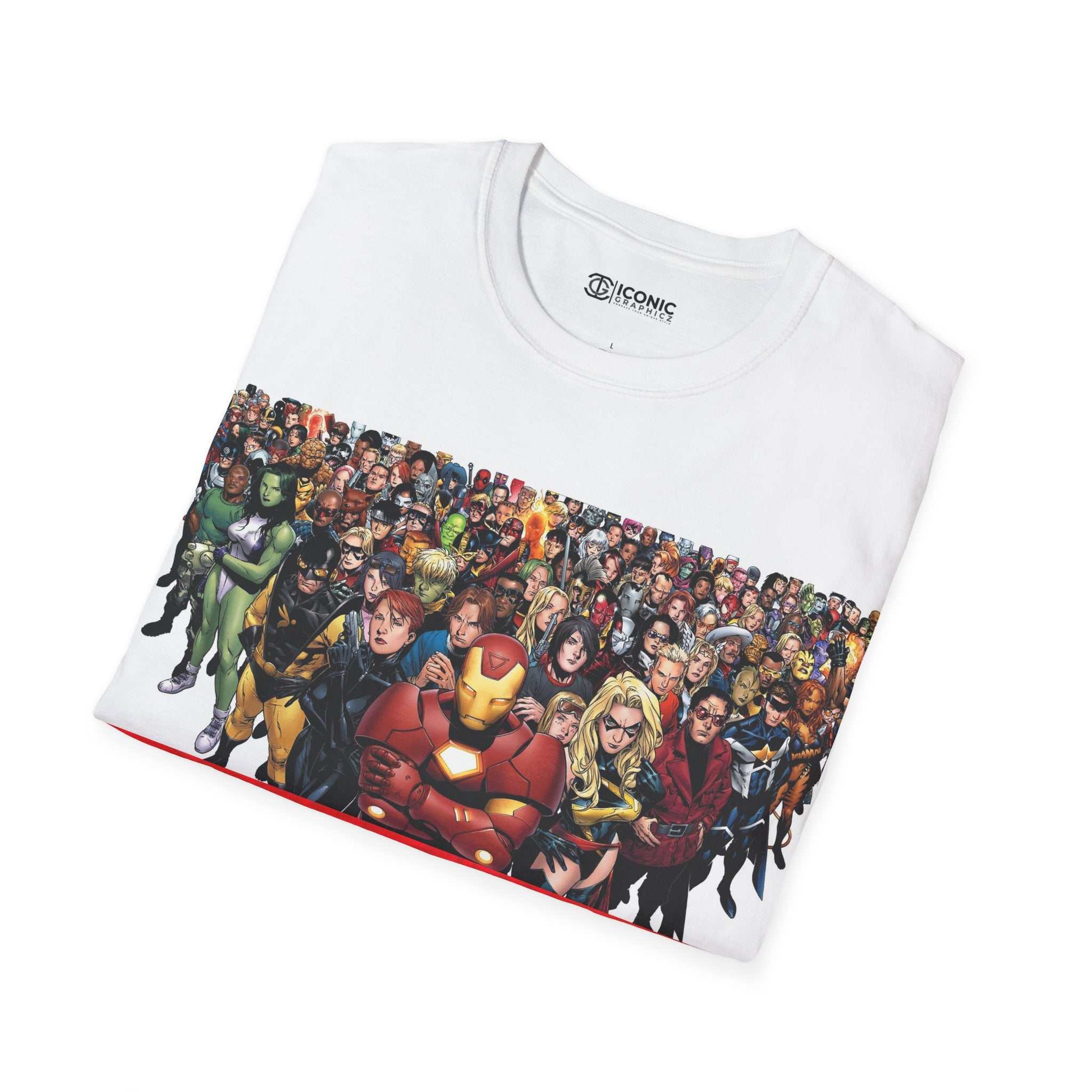 Marvel Unisex Softstyle T-Shirt - IGZ Clothing 