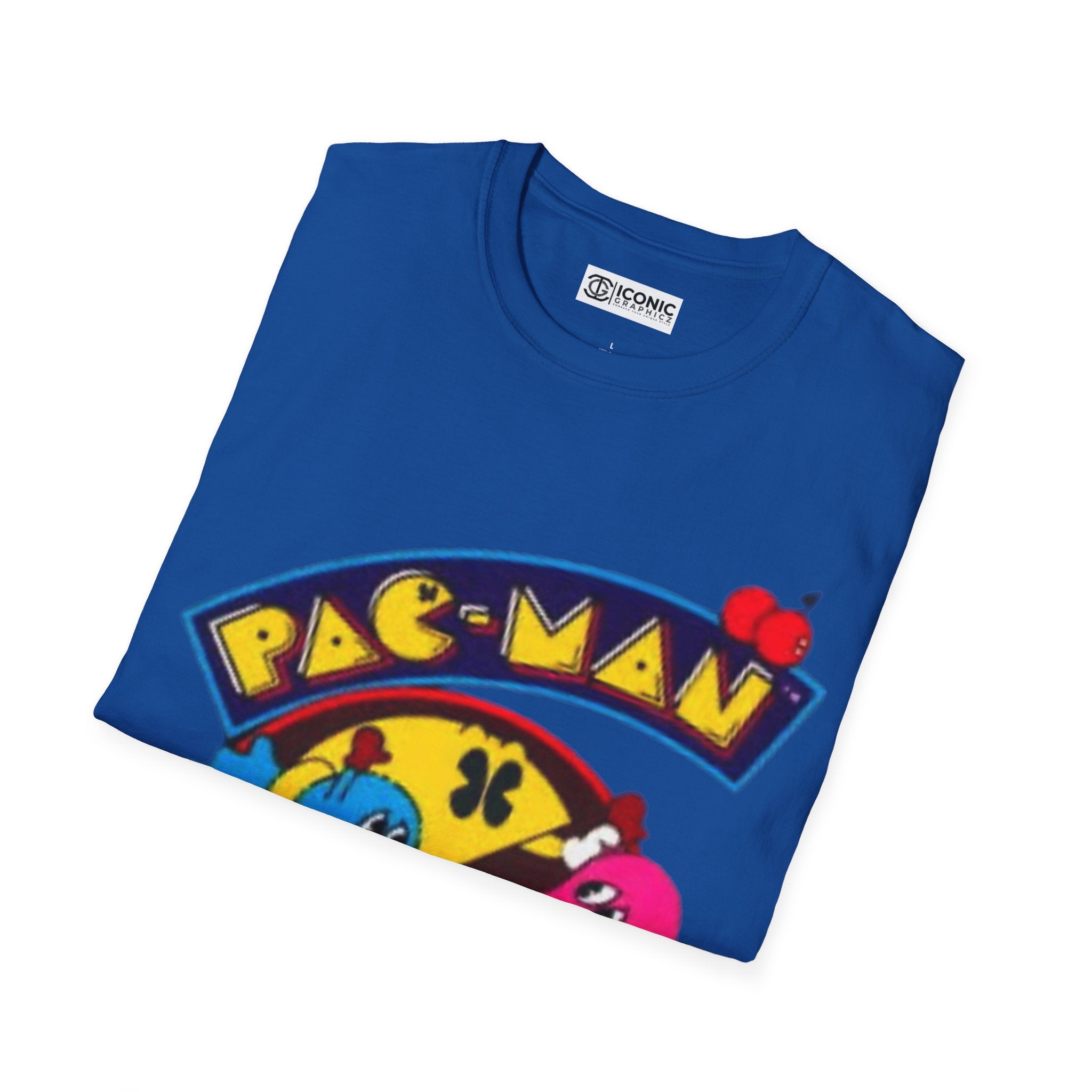 PAC Man Unisex Softstyle T-Shirt - IGZ Clothing 