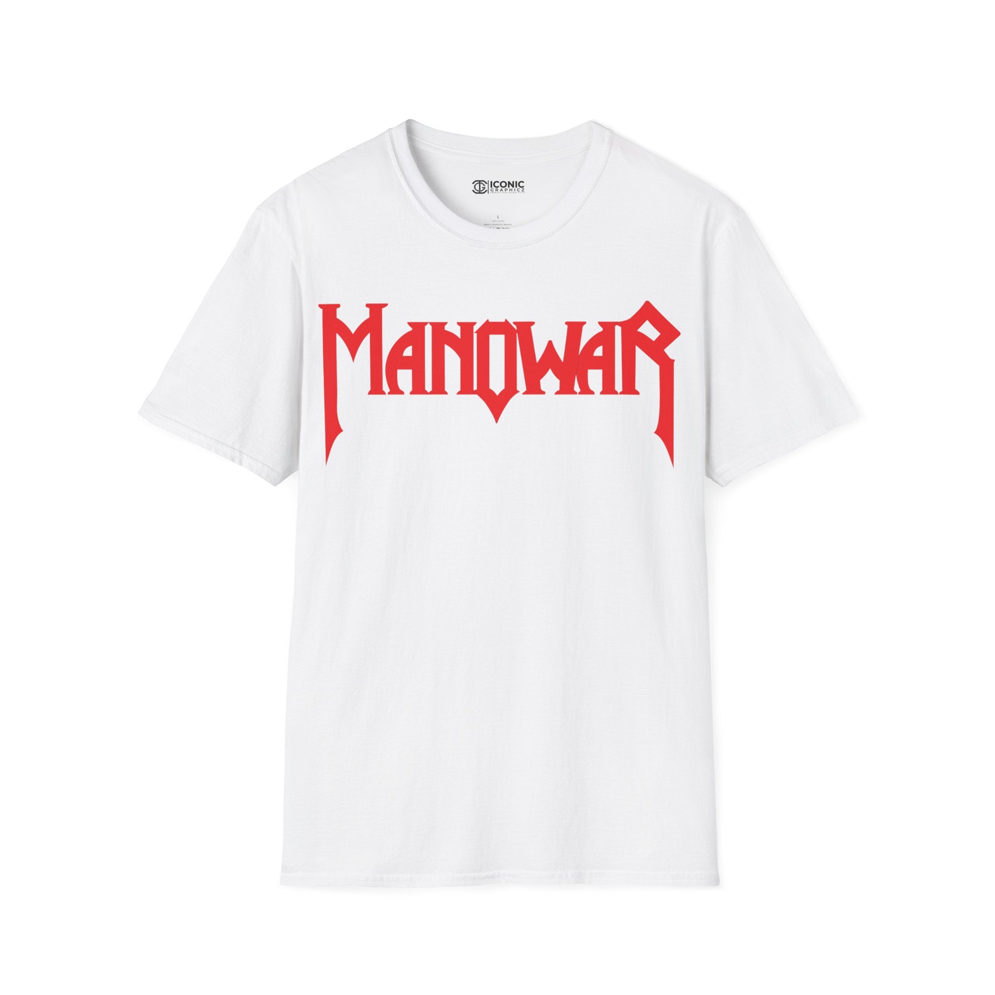 Manowar Unisex Softstyle T-Shirt - IGZ Clothing 