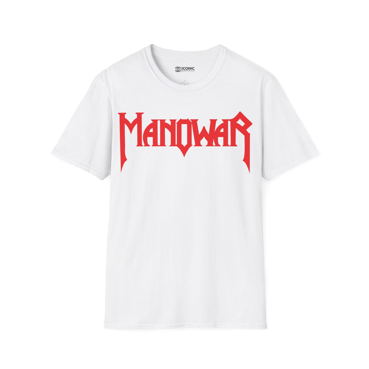 Manowar Unisex Softstyle T-Shirt - IGZ Clothing 