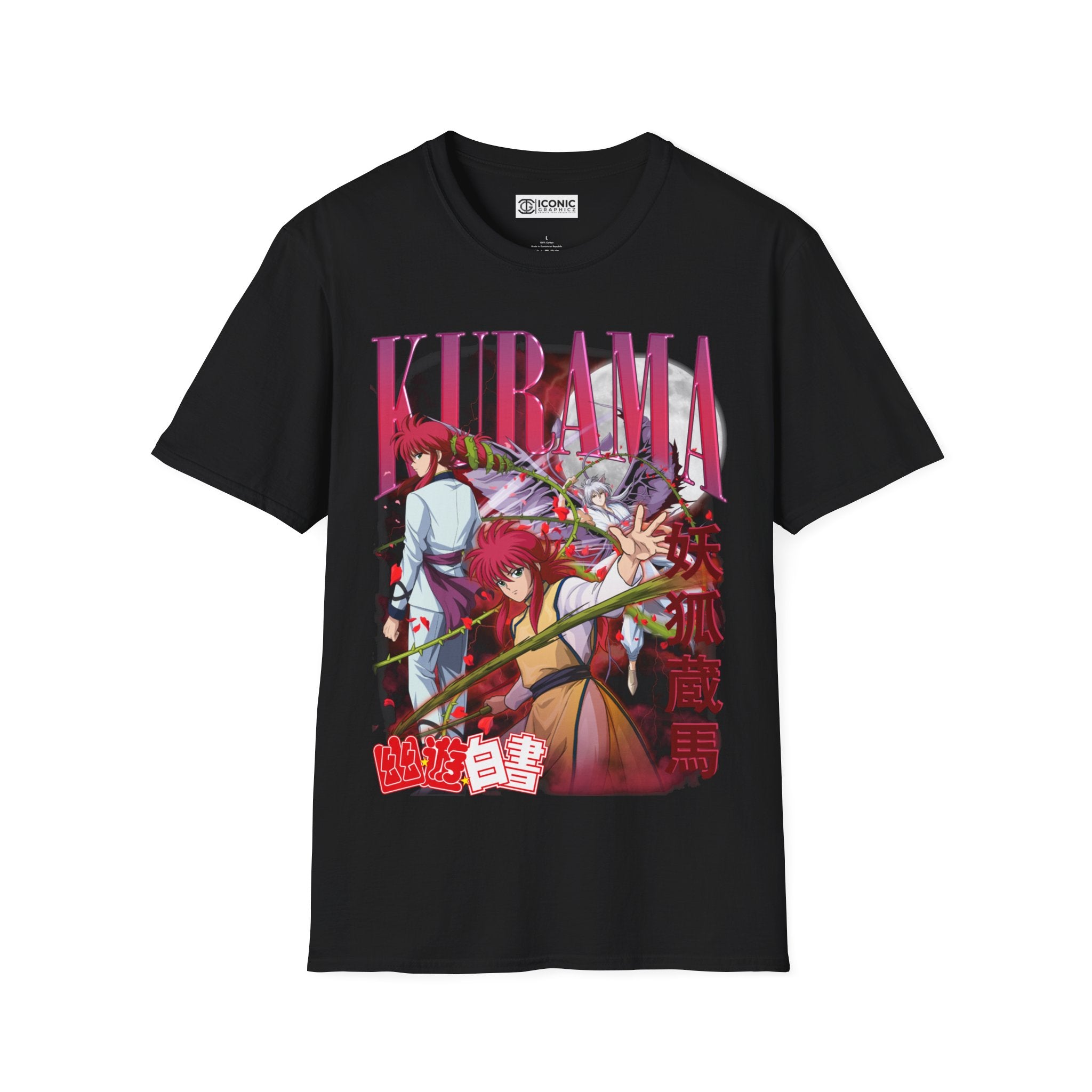 Kurama Unisex Softstyle T-Shirt - IGZ Clothing 