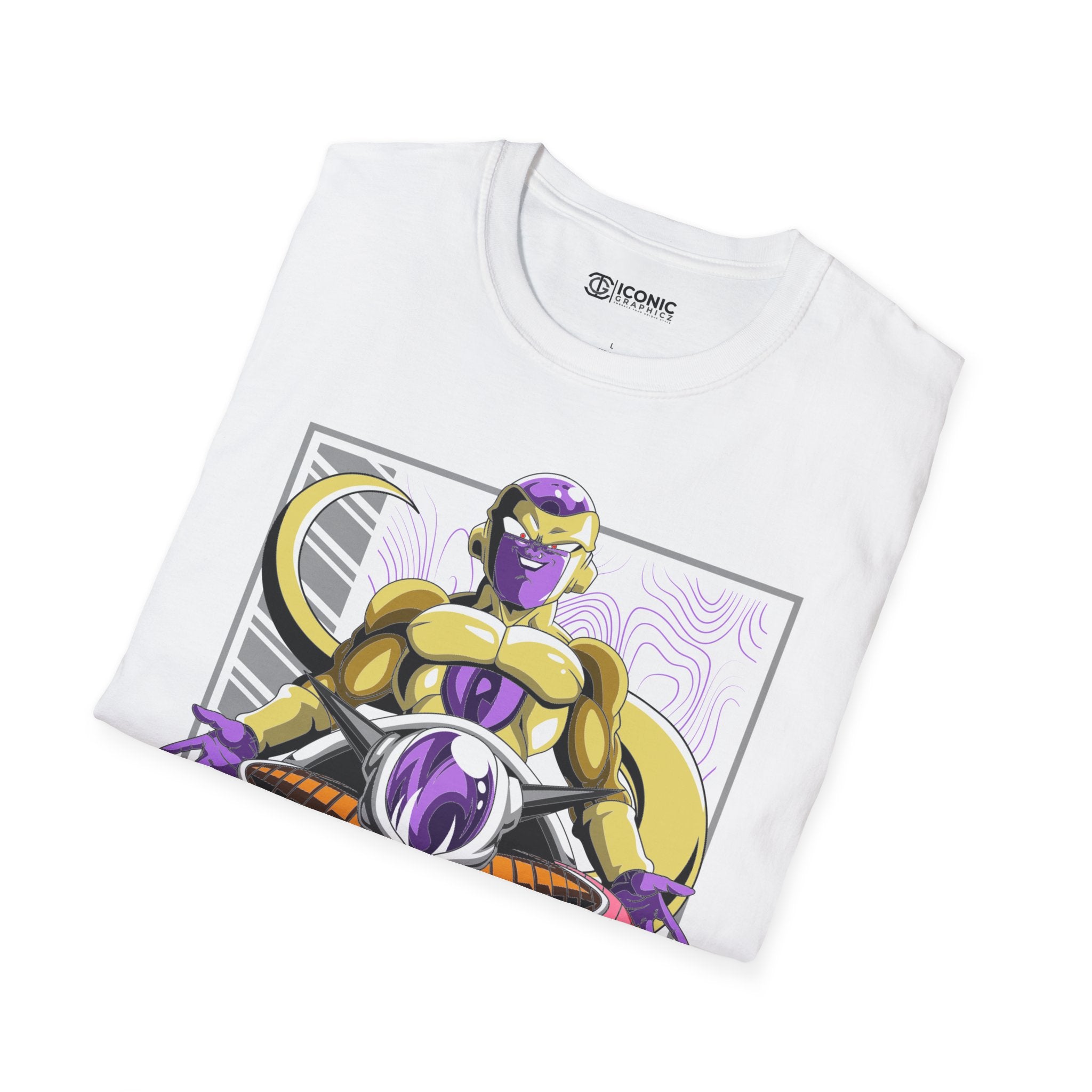 Golden Frieza Unisex Softstyle T-Shirt - IGZ Clothing 