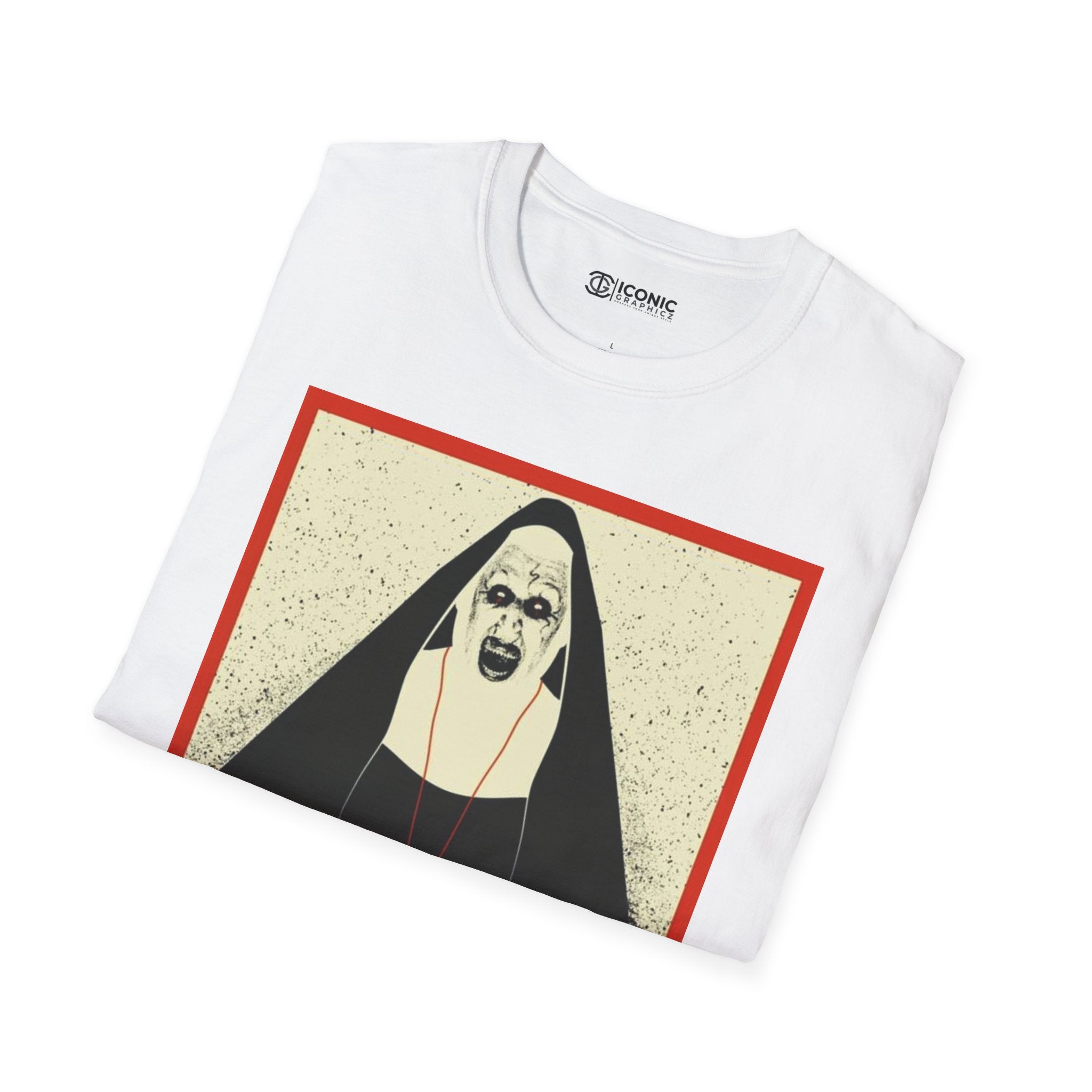 The Nun Unisex Softstyle T-Shirt - IGZ Clothing 