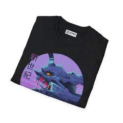 Evangelion Eva unit 01 Unisex Softstyle T-Shirt - IGZ Clothing 