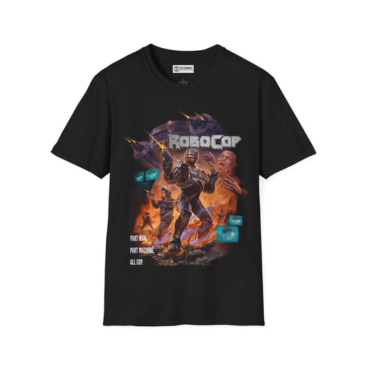 Robocop Unisex Softstyle T-Shirt - IGZ Clothing 