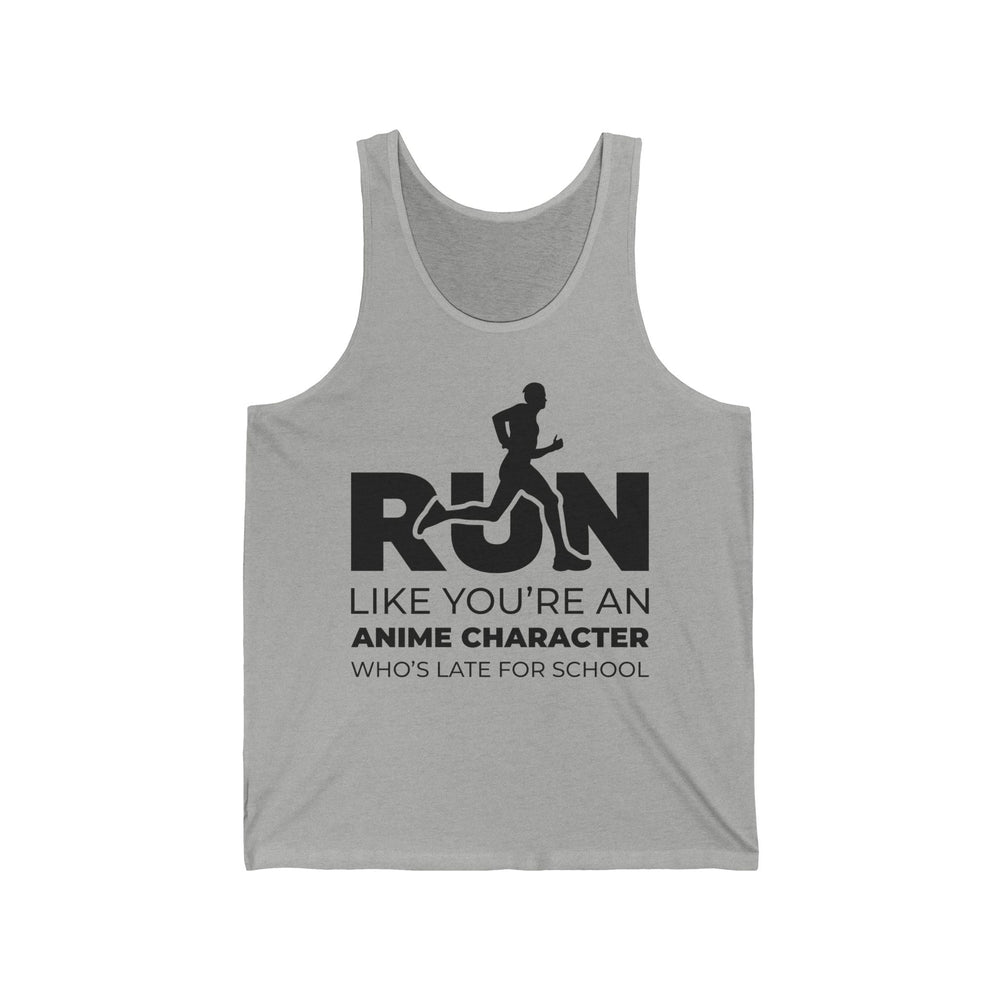 Anime Fitness Unisex Jersey Tank Printify