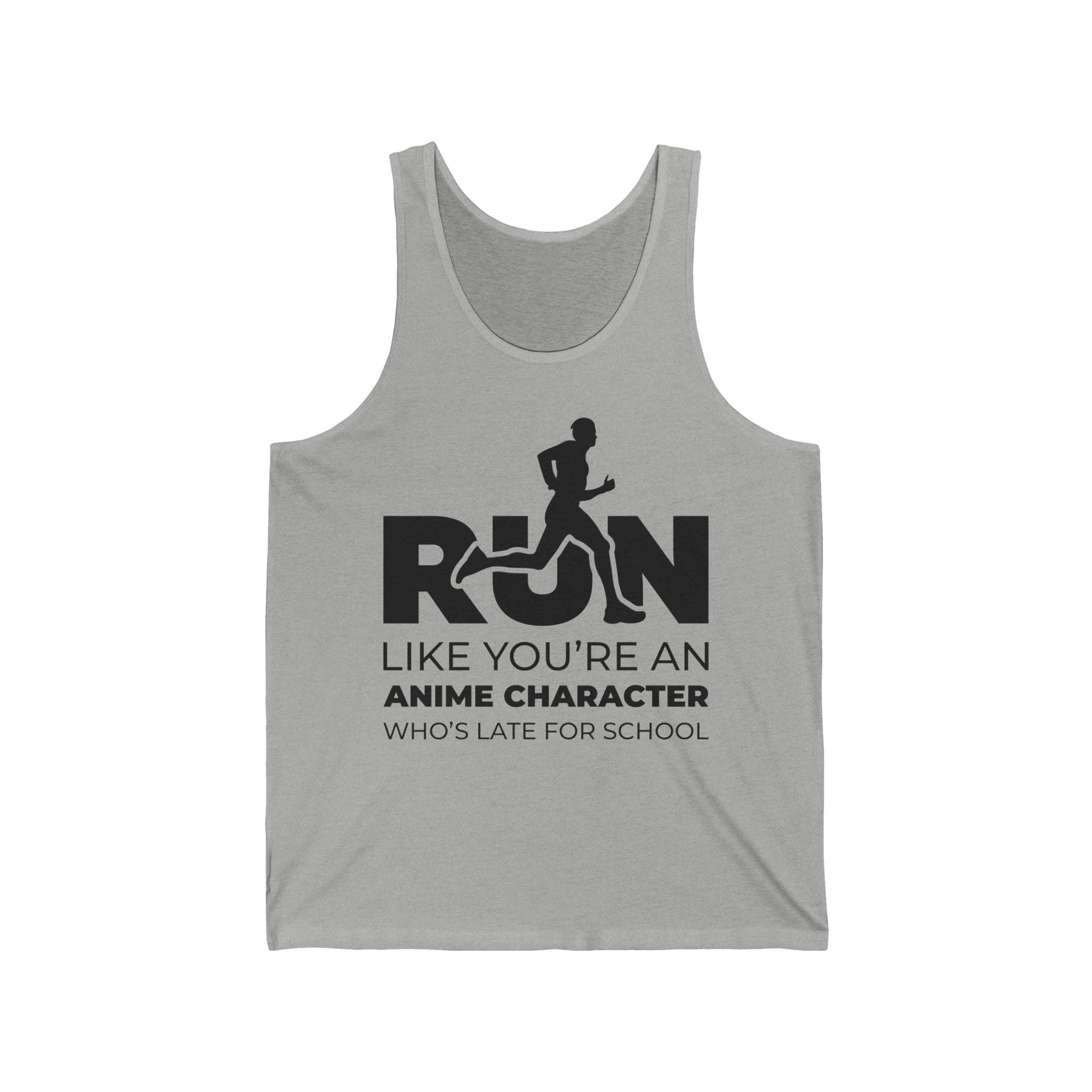 Anime Fitness Unisex Jersey Tank Printify