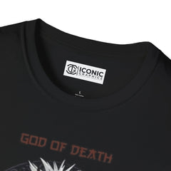 God of Death Unisex Softstyle T-Shirt - IGZ Clothing 