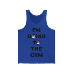 Anime fitness Unisex Jersey Tank - IGZ Clothing 