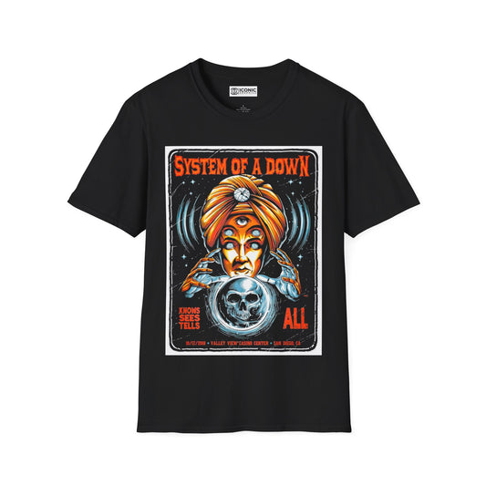 System of a down Unisex Softstyle T-Shirt - IGZ Clothing 