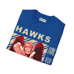 Hawks Unisex Softstyle T-Shirt - IGZ Clothing 