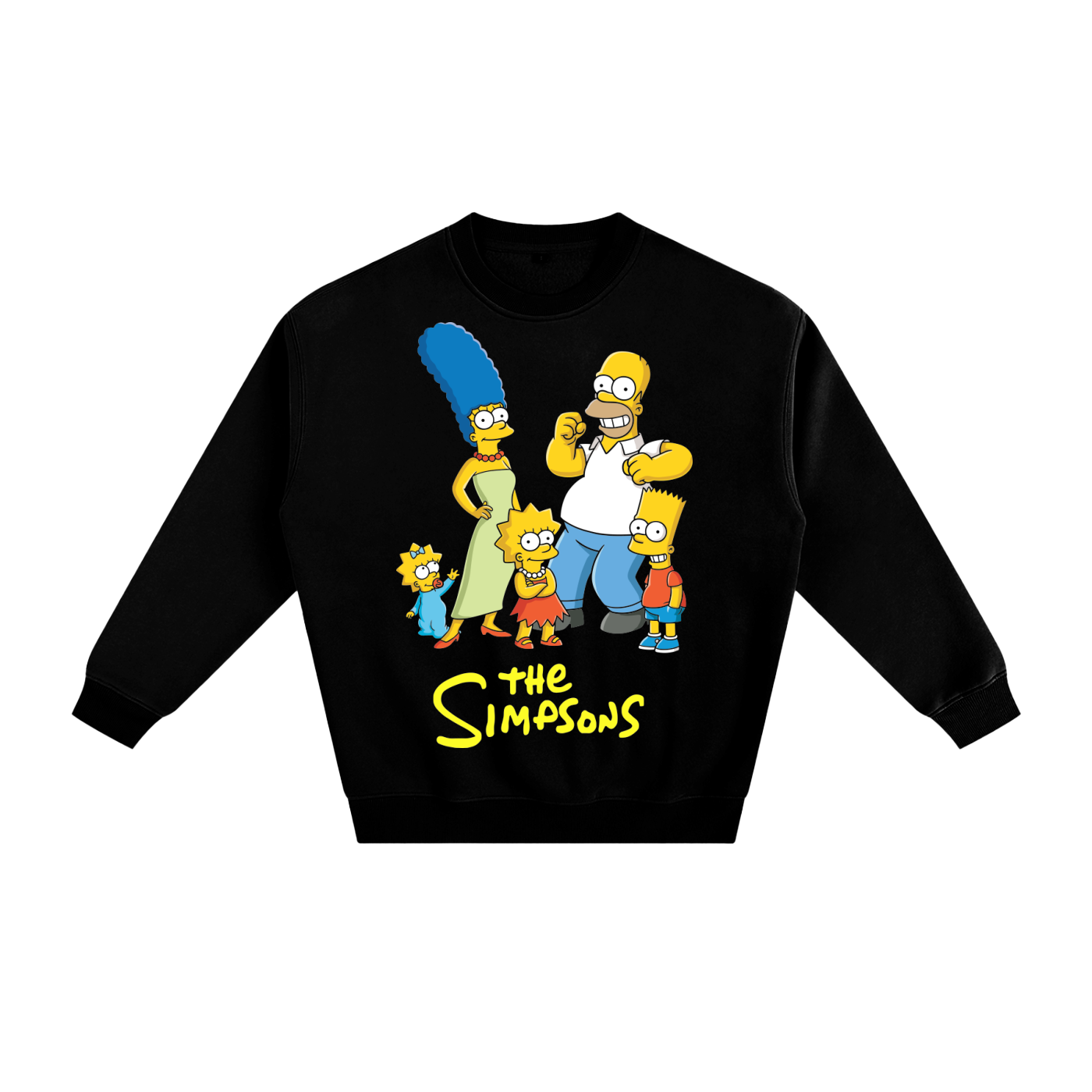 The Simpsons Fleeced Sweatshirt