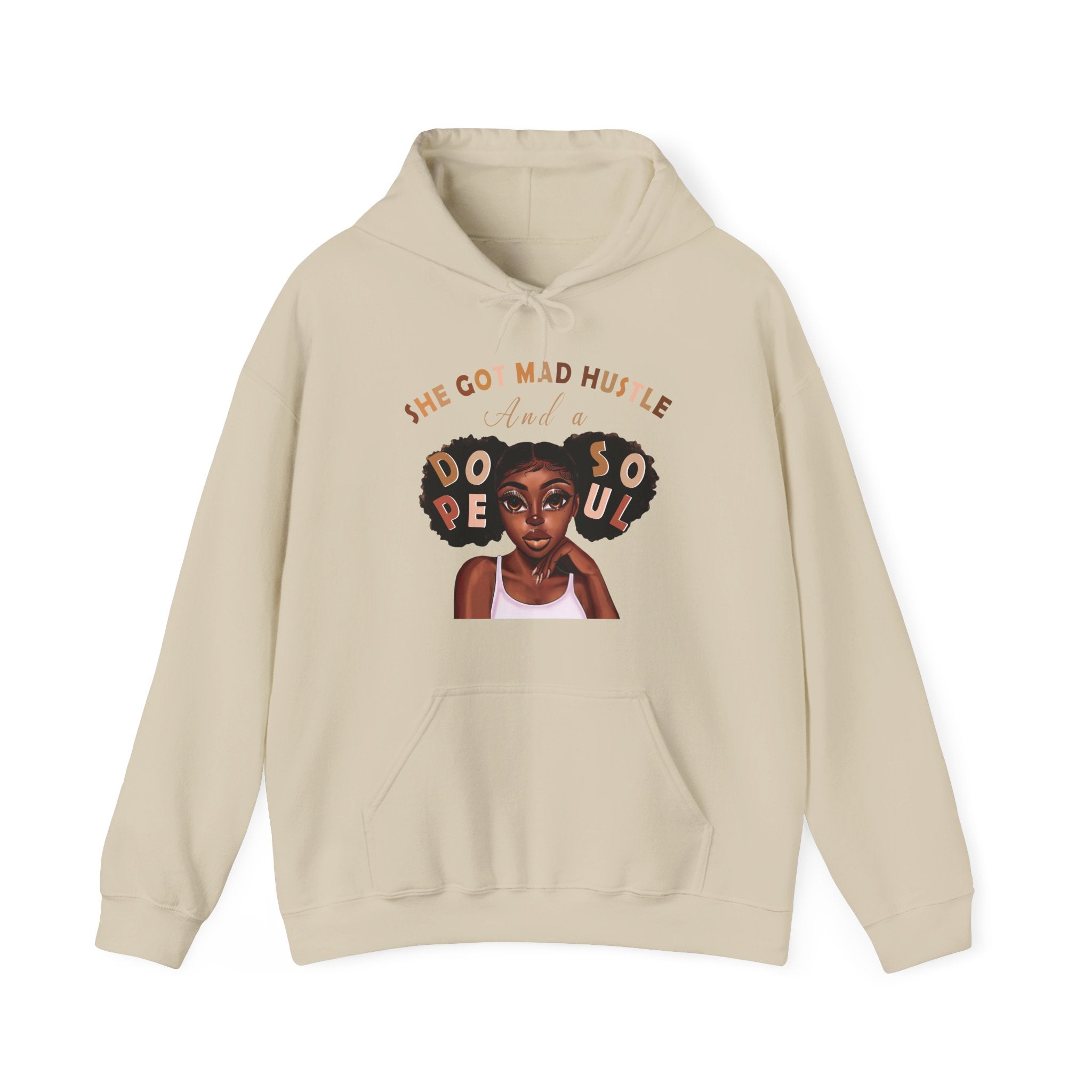 Black girl magic Unisex Heavy Blend™ Hooded Sweatshirt