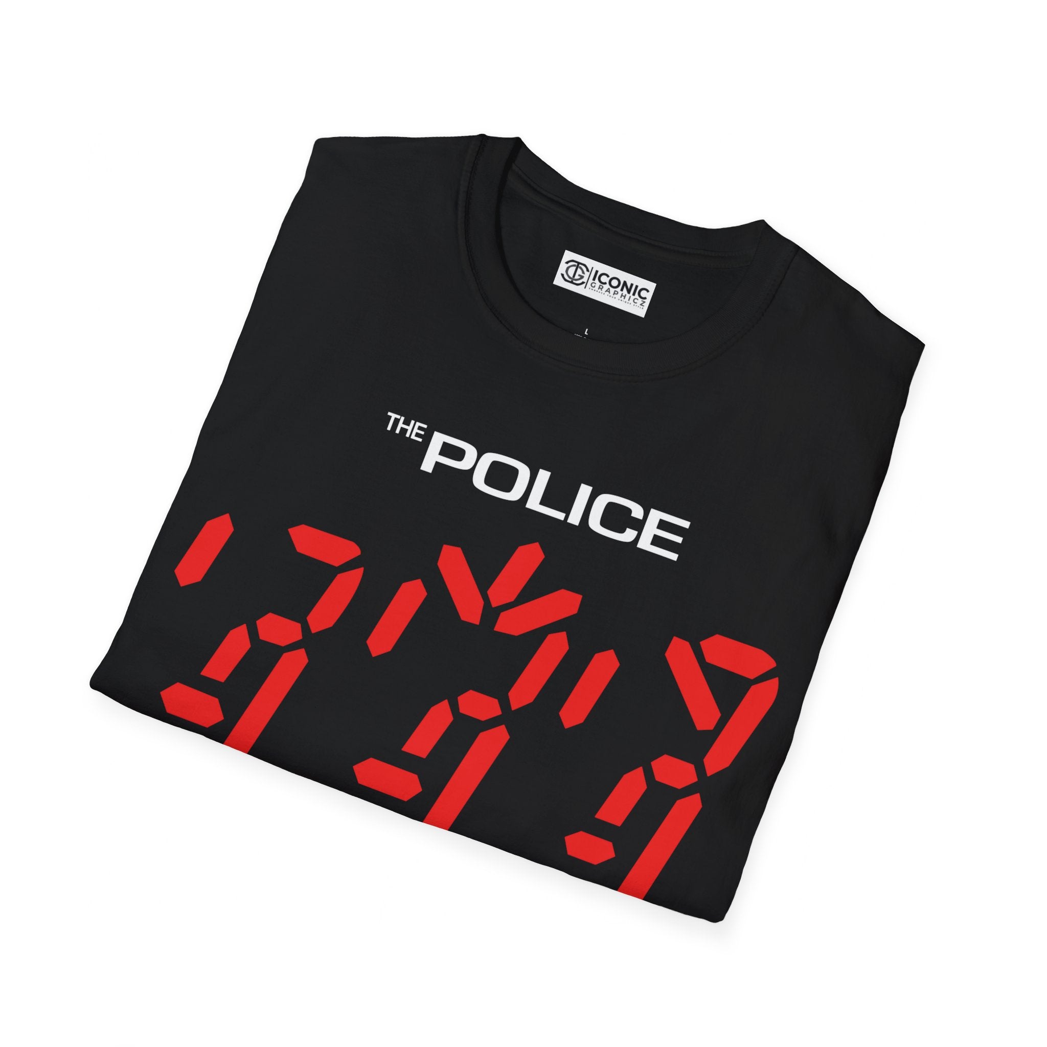 The Police Unisex Softstyle T-Shirt - IGZ Clothing 